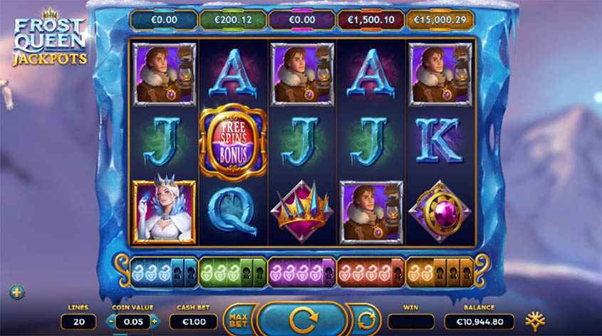 Frost Queen Jackpots Slot - Giochi Gratis Online - Senza Deposito