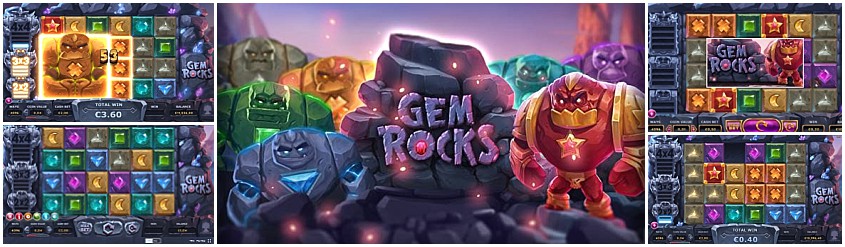 Gem Rocks Slot - Giochi Gratis Online - Senza Deposito