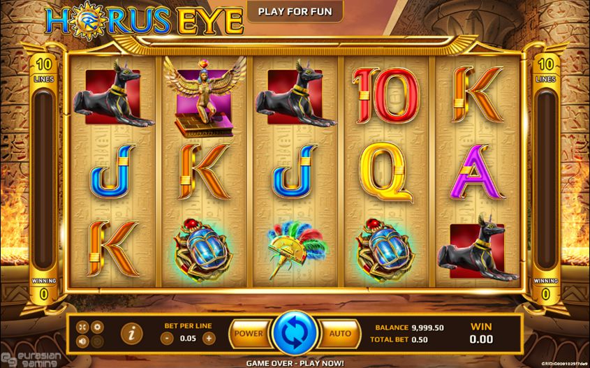 Horus Eye Slot - Giochi Gratis Online - Senza Deposito